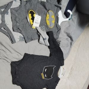 Batman Gray and Black Kids One Piece